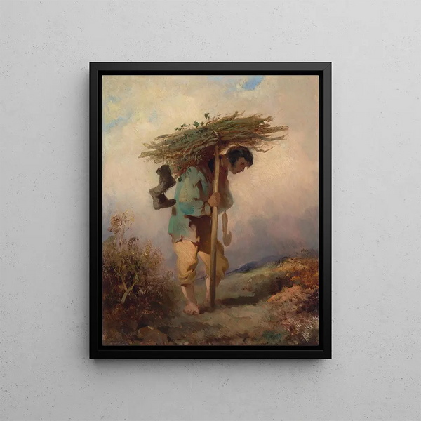 George Chinnery - A Man Carrying Faggots.webp
