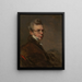autoportret - George Chinnery — oprawiony obraz na ścianie