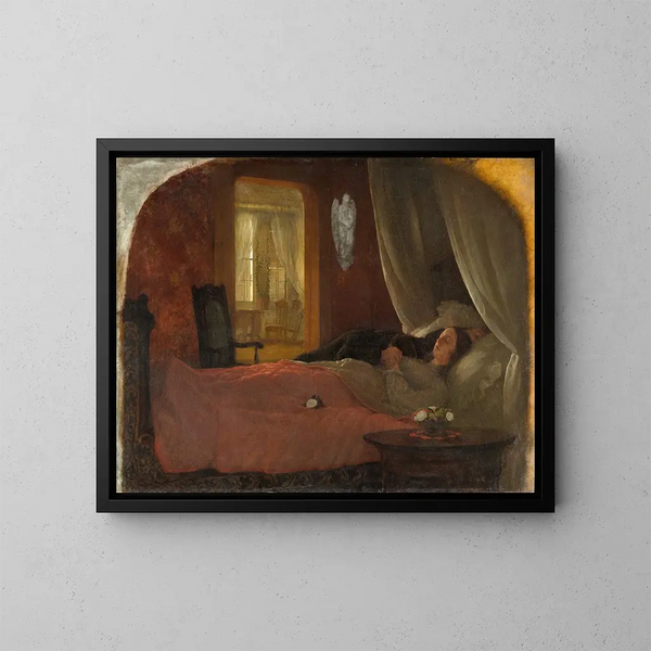 Le Dernier Sommeil - George Cochran Lambdin — oprawiony obraz na ścianie