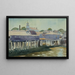 Le Quai de Provincetown - George Copeland Ault — oprawiony obraz na ścianie