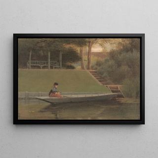 George Dunlop Leslie - Girl in a Punt.webp