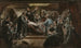 Edwin White podpisujący pakt w kabinie Mayflower - George Edward Perine — widok dzieła