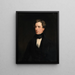 Portret Thomasa Francisa Meagher Meagher de l'Épée 1823-1867 Młody Irlandczyk - George Francis Mulvany — oprawiony obraz na ścianie
