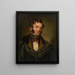 Portret Williama Smitha O'Brien 1803-1864 Młody Irlandczyk - George Francis Mulvany — oprawiony obraz na ścianie