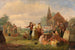 Les orphelins du village - George Francis Mulvany — widok dzieła