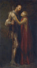 Rycerz i Damulka - George Frederic Watts — widok dzieła