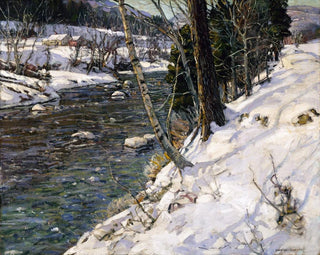 Słoneczne stoki - George Gardner Symons — widok dzieła