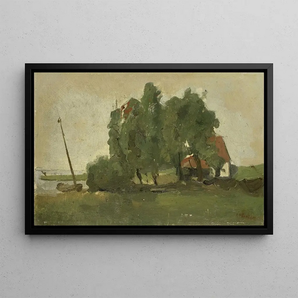 George Hendrik Breitner - Farmstead.webp