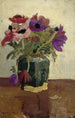z imbirem i anemonami - George Hendrik Breitner — widok dzieła