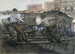 Pracowników ciągnących ciężko załadowaną wóz na Jacob van Lennepkade w Amsterdamie - George Hendrik Breitner — widok dzieła