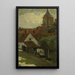 La tour de Gorkum - George Hendrik Breitner — oprawiony obraz na ścianie