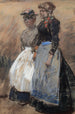 Dwa gąsiorki - George Hendrik Breitner — widok dzieła