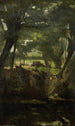 Widok w lesie - George Hendrik Breitner — widok dzieła
