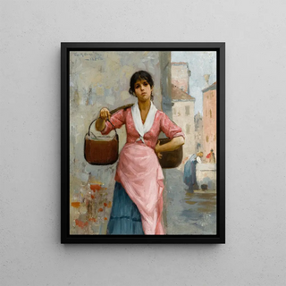 George Henry Clements - The Water Girl.webp