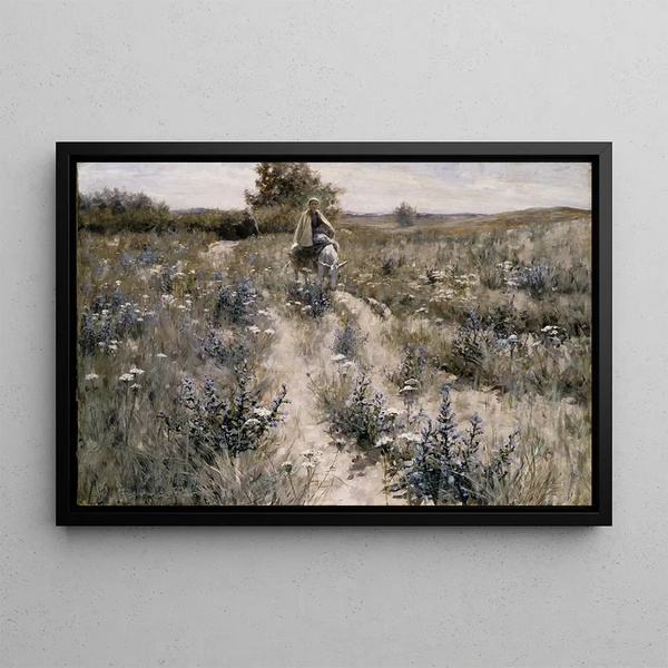 George Hitchcock - The Flight into Egypt.webp