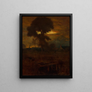 George Inness - Afterglow.webp