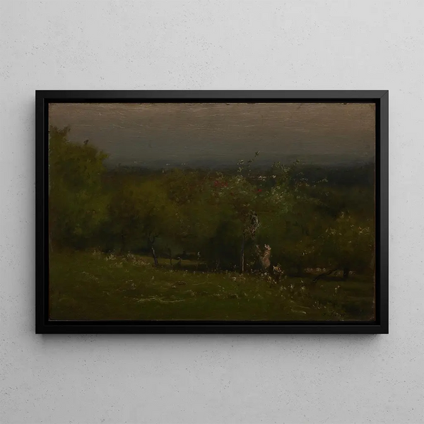 Sad Owocowych Drzew - George Inness — oprawiony obraz na ścianie