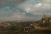 Zbliżająca się burza nad alpejskimi wzgórzami - George Inness — widok dzieła