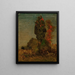 Drzewa jesienne - George Inness — oprawiony obraz na ścianie