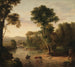 La Traversée du gué - George Inness — widok dzieła