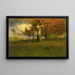 Początek jesieni w Montclair - George Inness — oprawiony obraz na ścianie