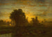 Zamek o zmierzchu - George Inness — widok dzieła