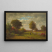 Aller au marché - George Inness — oprawiony obraz na ścianie