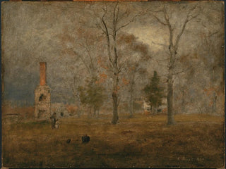 Szary dzień w Goochland - George Inness — widok dzieła