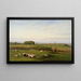 W Wiejskiej Scenerii Rzymskiej - George Inness — oprawiony obraz na ścianie