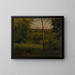 Widok na rzekę - George Inness — oprawiony obraz na ścianie