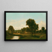 pejzażu Medfield - George Inness — oprawiony obraz na ścianie