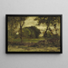 Medfield Massachusetts Une ferme à Medfield - George Inness — oprawiony obraz na ścianie