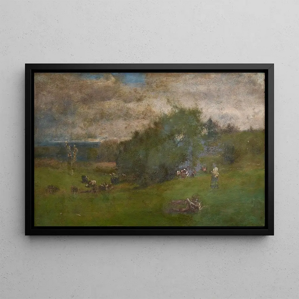 Montclair - George Inness — oprawiony obraz na ścianie