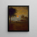 Wschód księżyca - George Inness — oprawiony obraz na ścianie