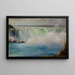 Spadające Niagary - George Inness — oprawiony obraz na ścianie