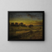 Pastwisko o świcie - George Inness — oprawiony obraz na ścianie