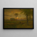 Wschód słońca - George Inness — oprawiony obraz na ścianie
