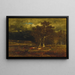 nadchodzącej burzy - George Inness — oprawiony obraz na ścianie