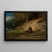 L'Ermite - George Inness — oprawiony obraz na ścianie