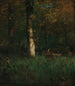 La maison du héron - George Inness — widok dzieła