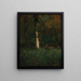 La maison du héron - George Inness — oprawiony obraz na ścianie