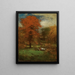 L'étang du moulin - George Inness — oprawiony obraz na ścianie
