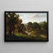Le vieux moulin - George Inness — oprawiony obraz na ścianie