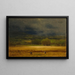 Pole pszeniczne - George Inness — oprawiony obraz na ścianie