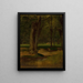 Rzeka z pstrągami w North Conway - George Inness — oprawiony obraz na ścianie