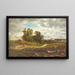 Wysokogórskie pastwisko - George Inness — oprawiony obraz na ścianie
