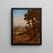 Dolina niedaleko Perugii - George Inness — oprawiony obraz na ścianie