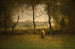 Zbieraczy drewna pewnego popołudnia jesienią - George Inness — widok dzieła