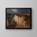 Étretat - George Inness — oprawiony obraz na ścianie
