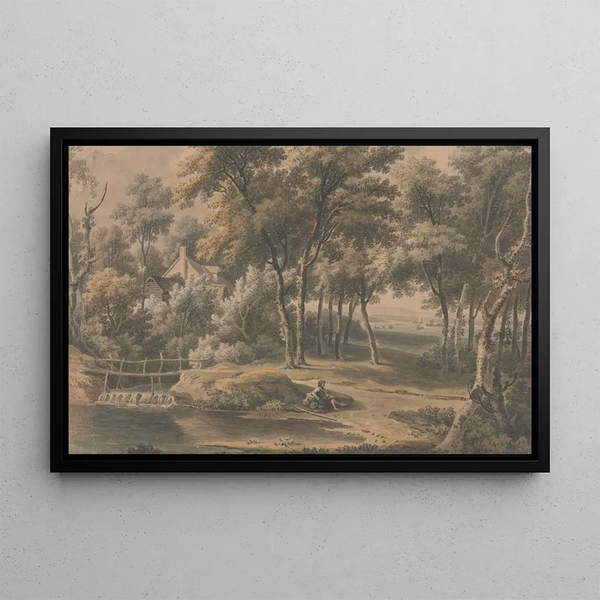 George Lambert - A Woody Landscape.webp